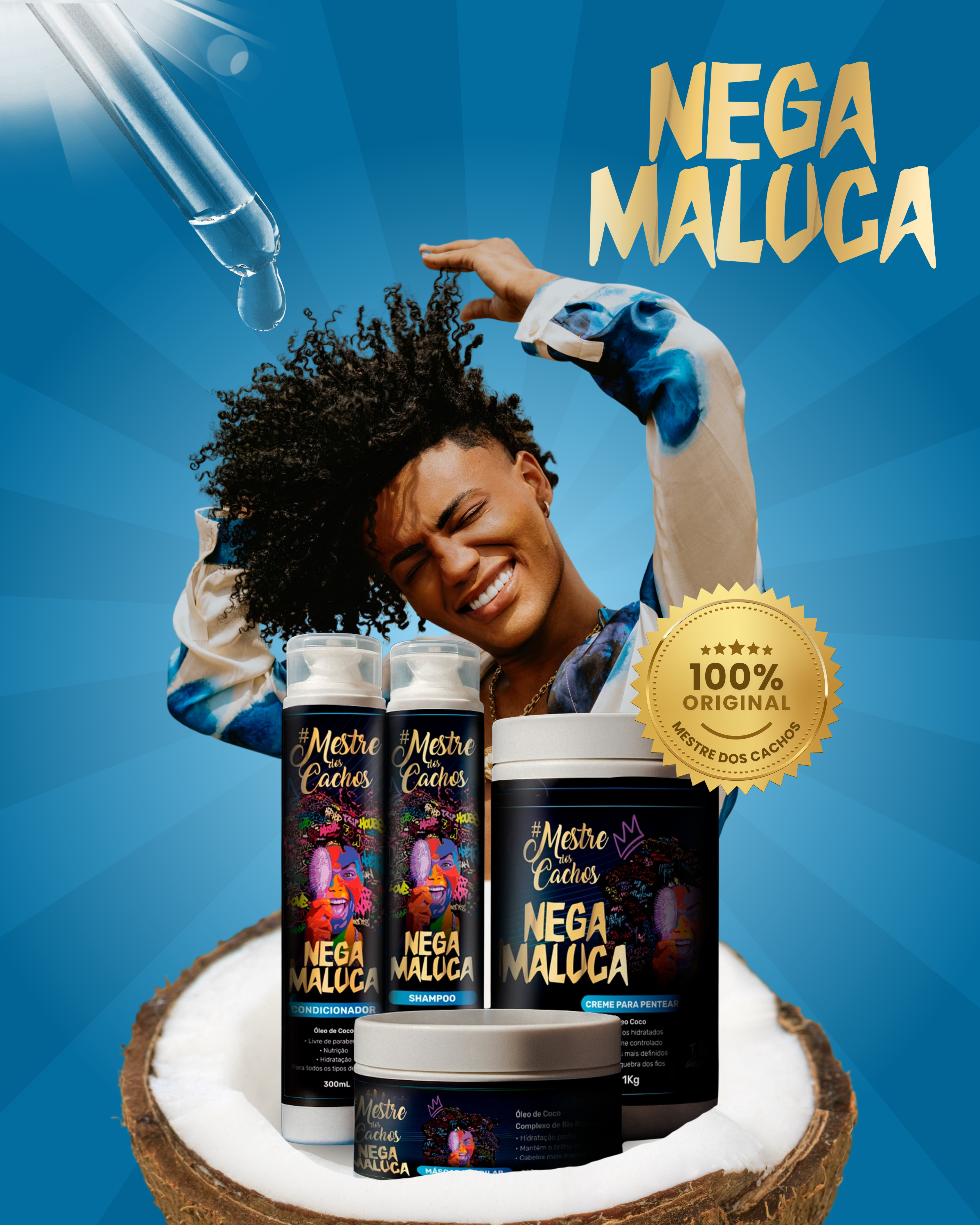 Kit Nega Maluca - Mestre dos Cachos - Imagem 4