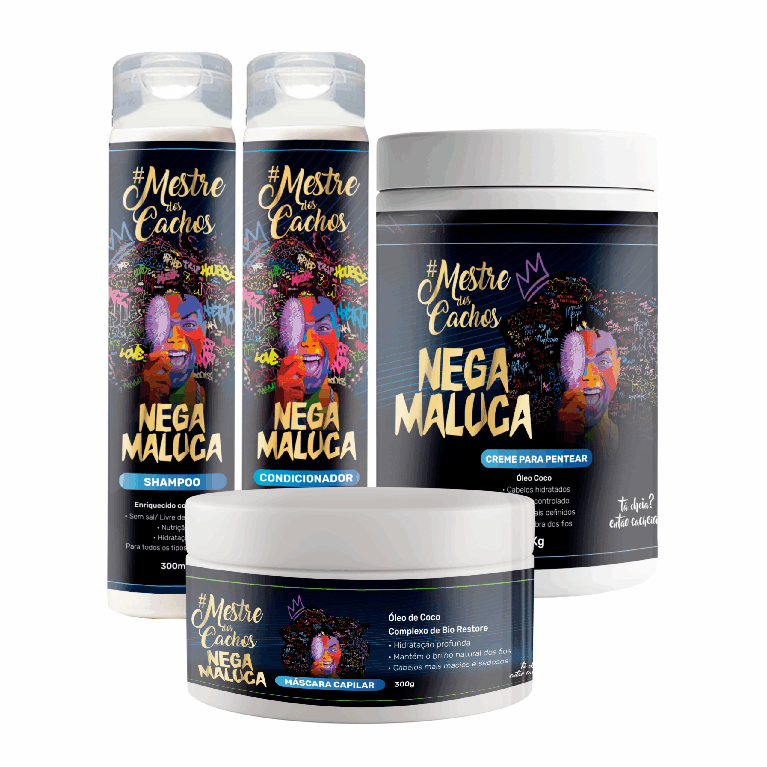 Kit Nega Maluca - Mestre dos Cachos
