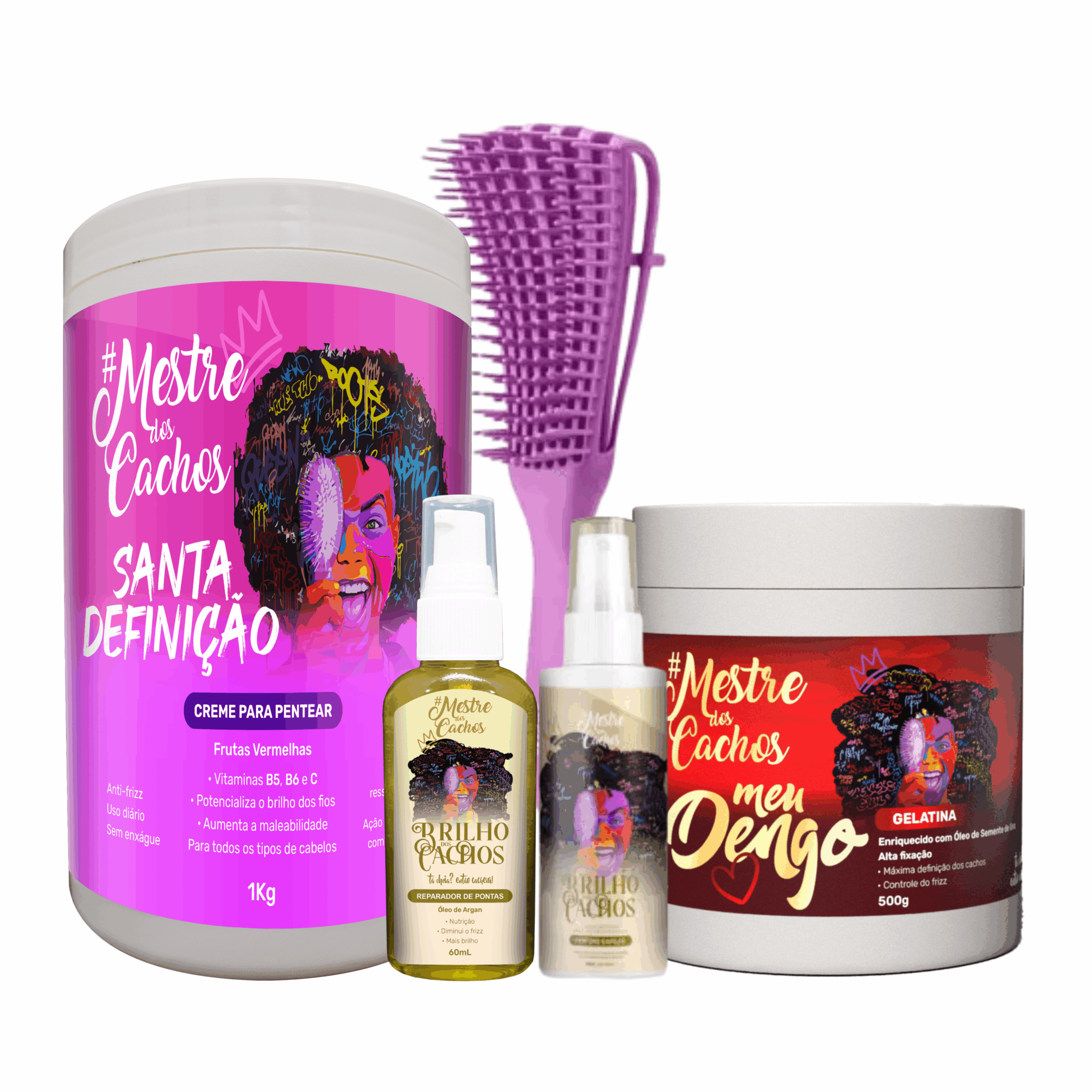 Kit Queridinho Mestre dos Cachos